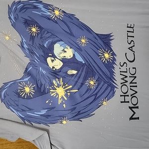 Howl's Moving Castle open-shoulder tshirt